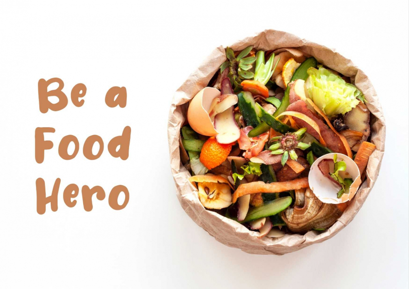 Jadilah food hero/ Foto: olahan pribadi dengan Canva