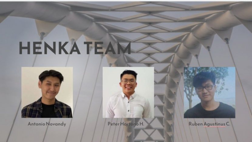    Tim Henka Fakultas Teknik Universitas Indonesia (FTUI) meraih juara pertama pada ajang Bridge Design Competition di Nanyang Technology University (NTU), Singapura. Foto : ui.ac.id  