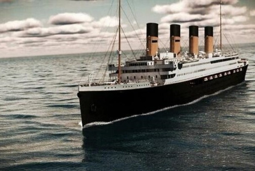 Kapal Titanic. On This Day: 15 April 1912, Titanic Karam Setelah Tabrak Gunung Es, 1.500 Orang Tewas. Sumber: RMSTitanic