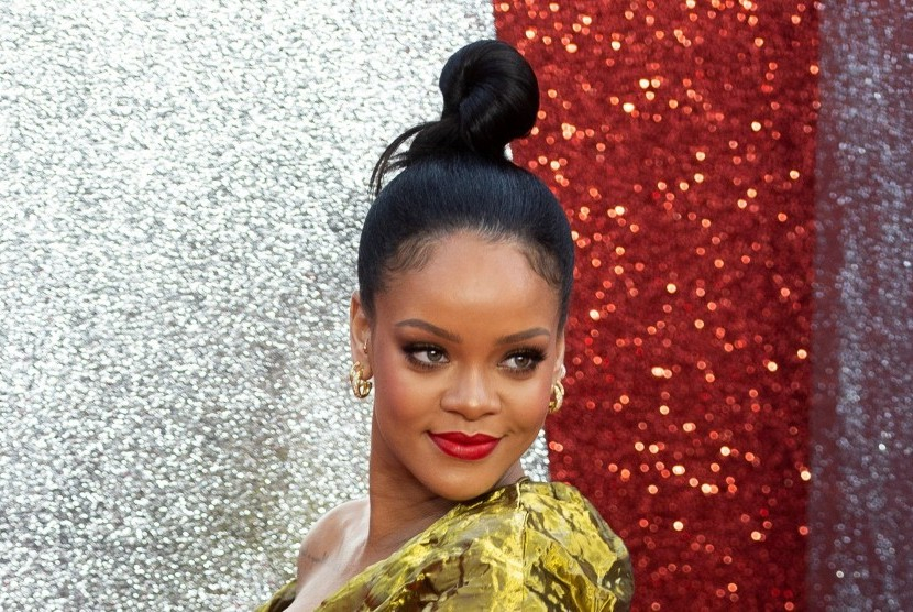 Rihanna, musisi wanita terkaya di dunia (foto: Republika/EPA).