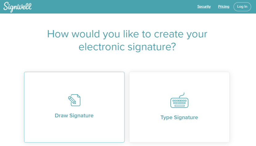 Signwell. Aplikasi tanda tangan elektronik berbasis web. Foto: Tangkapan layar