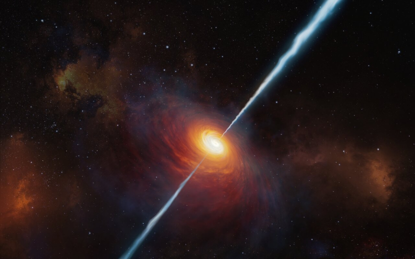 Quasar. sumber: ESO