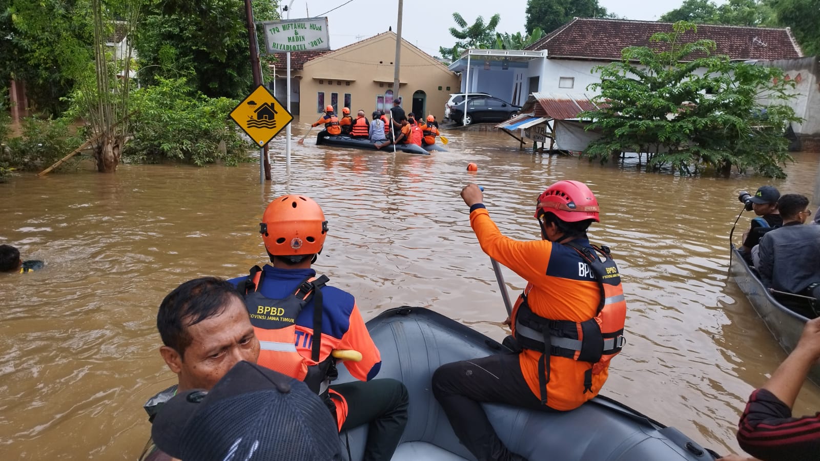 BNPB: Banjir Pesawaran Rendam Empat Kecamatan