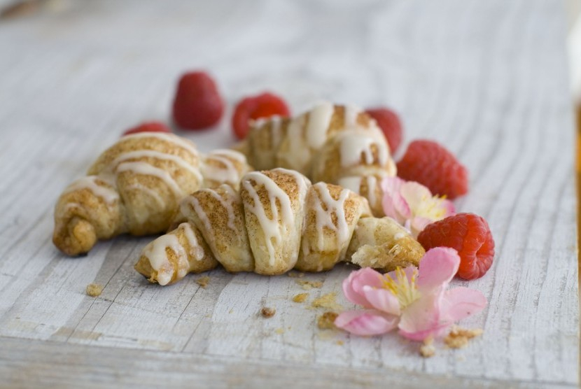 Croissant. Lima Rekomendasi Toko Roti Halal Terbaik di Singapura. Foto: AP