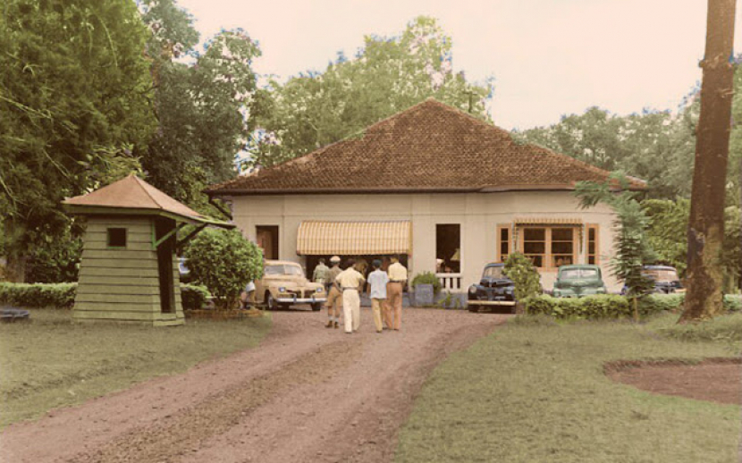 Rumah Bung Karno di Jalan Pegangsaan Timur No.56 yang dirobohkan menjadi Monumen Tugu Proklamasi. Foto: IST