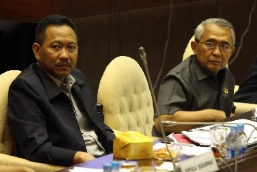Bambang Susantono (kiri) - (Republika/Adhi Wicaksono)