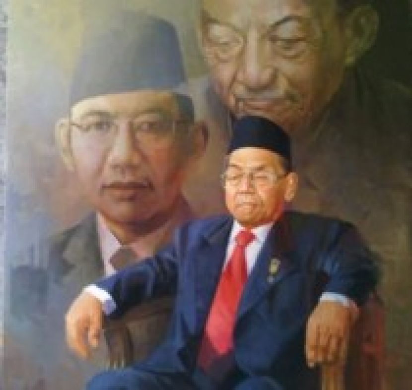 Presiden Abdurrahman Wahid. Presiden keempat RI, Gus Dur saat berkunjung ke Eropa, bosan karena selalu disuguhi makanan Indonesia. Fotol: IST.