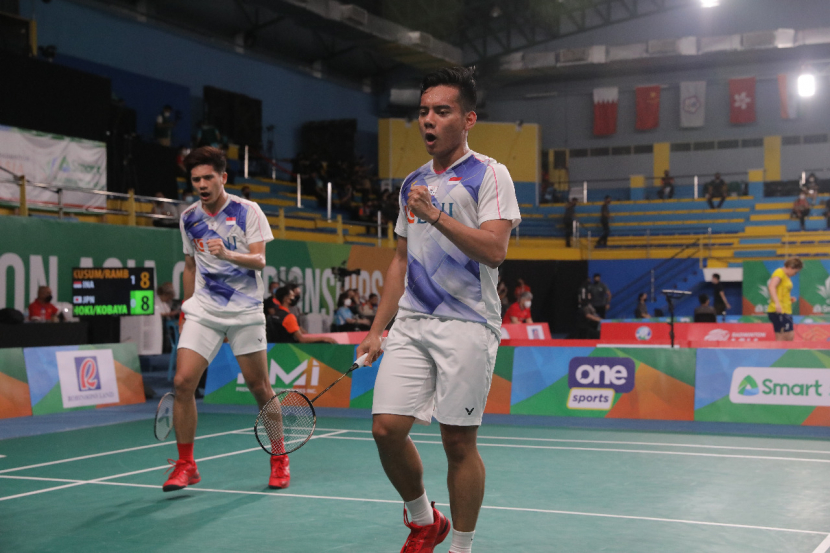 Pasangan muda ganda putra Pramudya Kusumawardhana/Yeremia Erich Yoche Rambitan (Prayer) melaju ke babak final Kejuaraan Asia 2022. Setelah Bagas Maulana/Muhammad Shohibul Fikri (Bakri) menjuarai All England 2022, kini saatnya bagi Prayer menjadi Juara Asia.