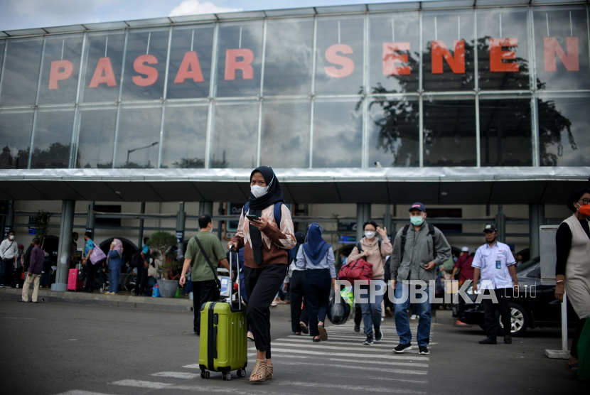 Ilustrasi. Stasiun Pasar Senen. (Foto: Dok. Republika/Thoudy Badai)