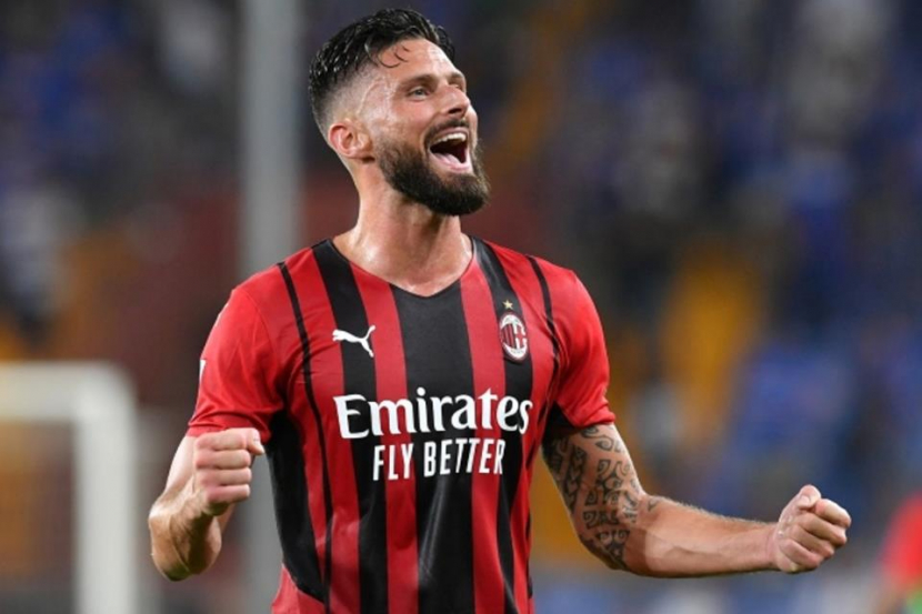 Penyerang AC Milan, Oliver Giroud menjadi pahlawan kemenangan Rossoneri. Dua gol Giroud mengantarkan Milan menang atas Inter Milan dalam derby della madonnina dengan skor 2-1.
