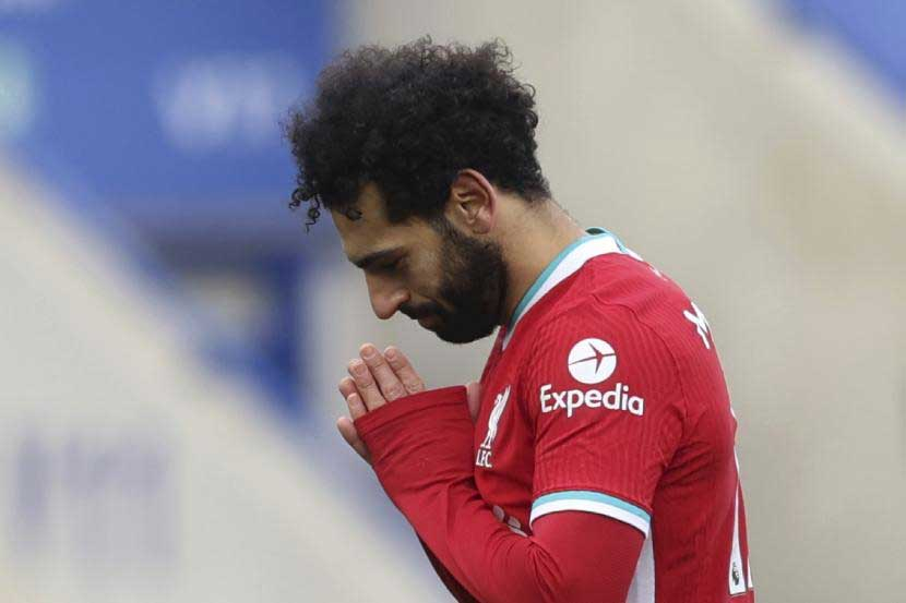 Pemain penyerang Liverpool, Mohamed Salah.