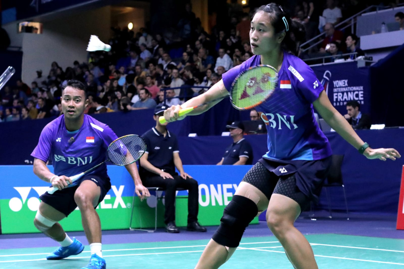 Pasangan Rehan Naufal Kusharjanto/Lisa Ayu Kusumawati mundur di babak pertama Kejuaraan Asia 2023 karena Rehan mengalami cedera.