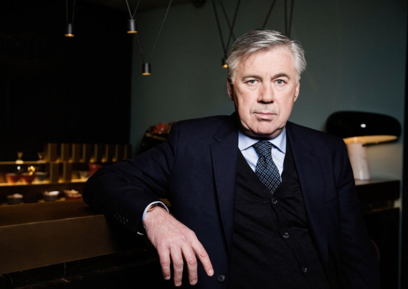 Carlo Ancelotti. (Twitter/@InfiniteMadrid)