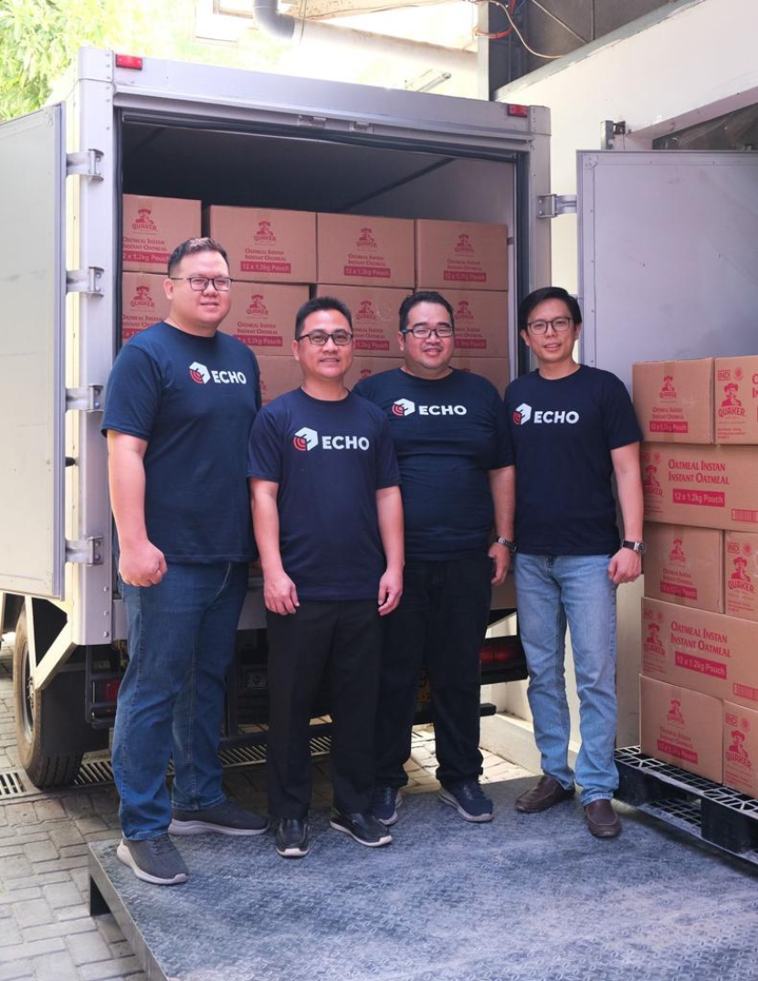 Caption: (Ki-ka) Founder dan CEO Enablr Yohan Christian, Co-founder dan CFO Enablr Ronny Senjaya, Co-founder dan CTO Enablr Jupiter Zhuo, Co-founder dan CMO Enablr Sandi Wijono. 