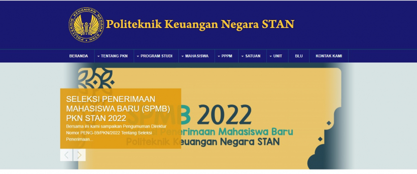 Pendaftaran STAN 2022 dilakukan bersamaan dengan Pendaftaran Sekolah Kedinasan 2022 yang dimulai tanggal 9 April 2022.