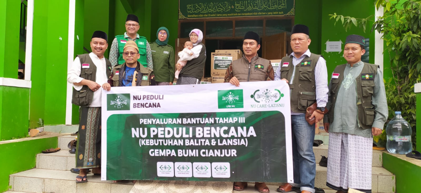 Tim NU Peduli Gempa Cianjur