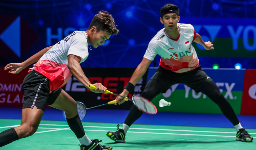 Juara All England 2022, Bagas Maulana/Muhammad Shohibul Fikri akan melawan unggulan tiga dari India, Satwiksairaj Rankyreddy/Chirag Shetty di babak pertama Swiss Terbuka 2022. (sumber: badminton photo)