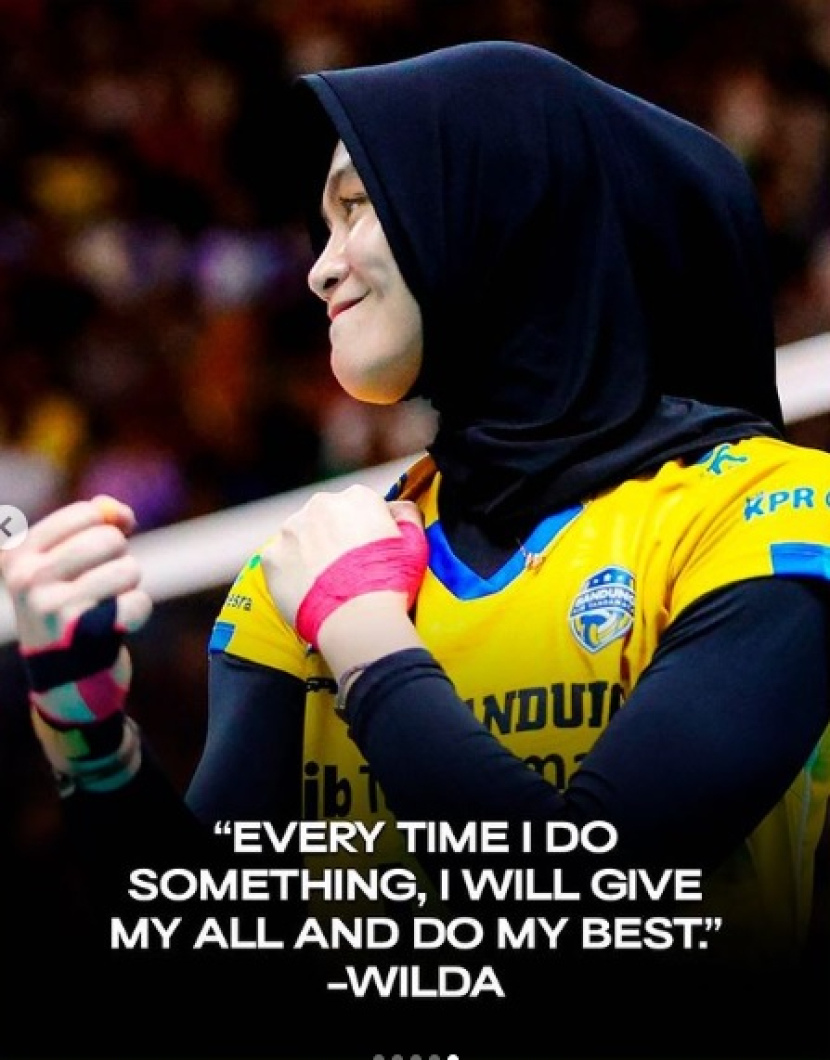 Wilda Siti Nurfadilah (Instagram/volleyballworld dan wildanurfadhilahh)