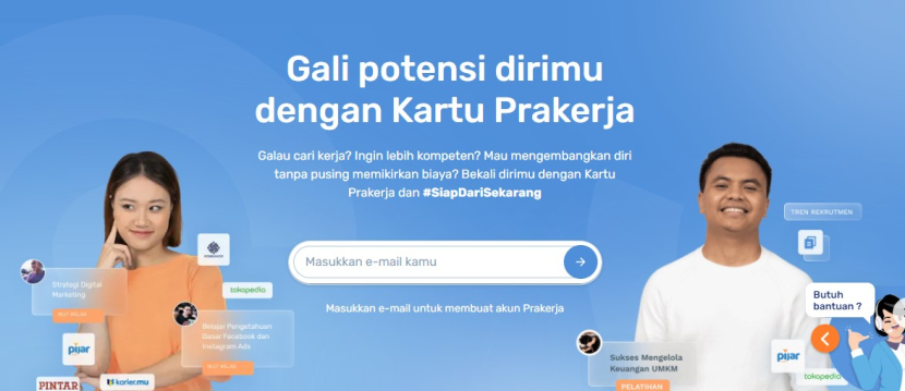 Program Kartu Prakerja berlanjut tahun 2023 ini dengan skema normal. Foto : prakerja