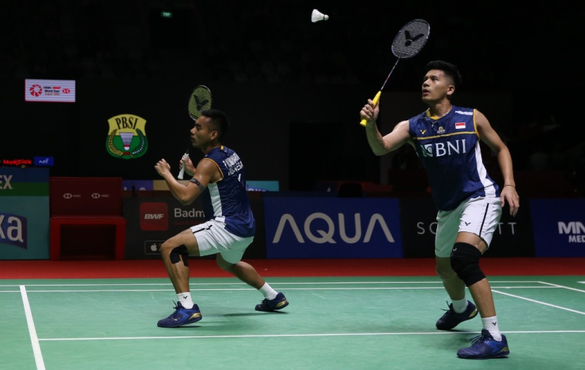 Indonesia menyisakan dua wakil di semifinal Indonesia Open 2023 melalui pasangan ganda putra Pramudya Kusumawardhana/Yeremia Erich Yoche Rambitan dan Anthony Sinisuka Ginting.