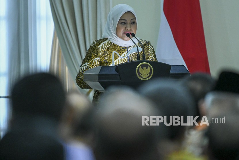 Menteri Tenaga Kerja Ida Fauziyah. Foto: Antara/Nova Wahyudi 