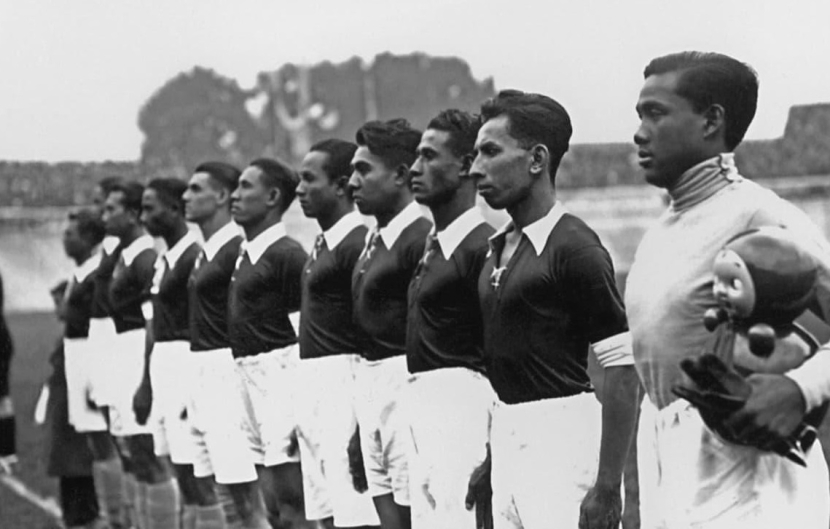 Timnas Hindia Belanda pada Piala Dunia 1938. (AFC)