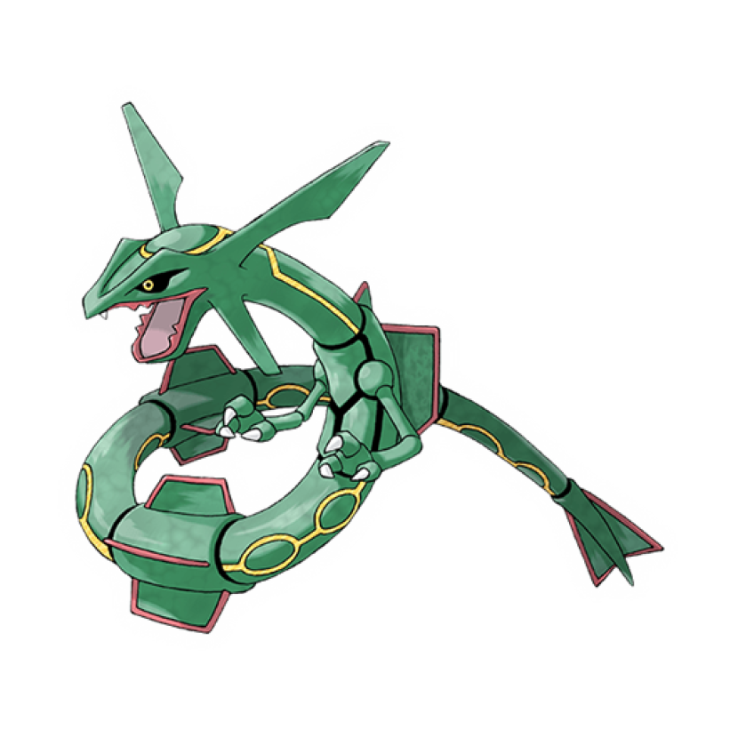 Rayquaza (Sumber: id.portal-pokemon.com)