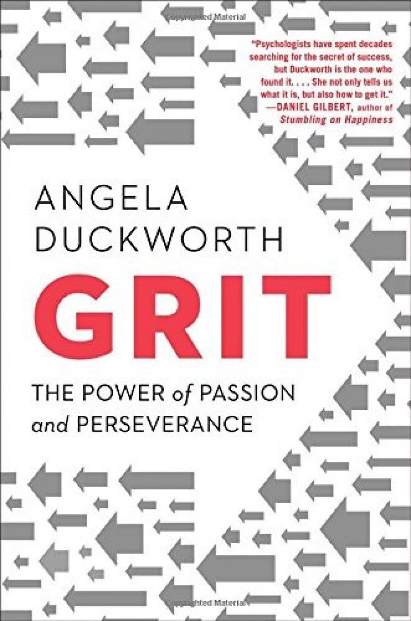   Buku GRIT, karya Angela Duckworth.