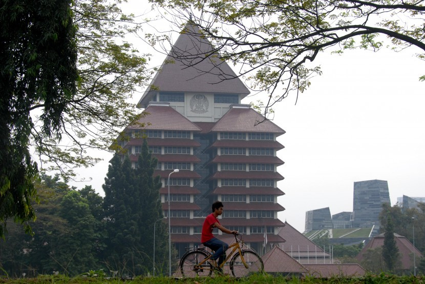 Universitas Indonesia menjadi salah satu kampus yang masuk dalam 200 Top Asia versi uniRank. (Ilustrasi) Foto : Republika