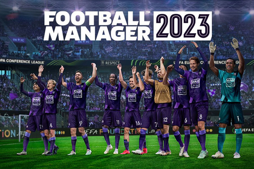 Poster Football Manager 2023. 