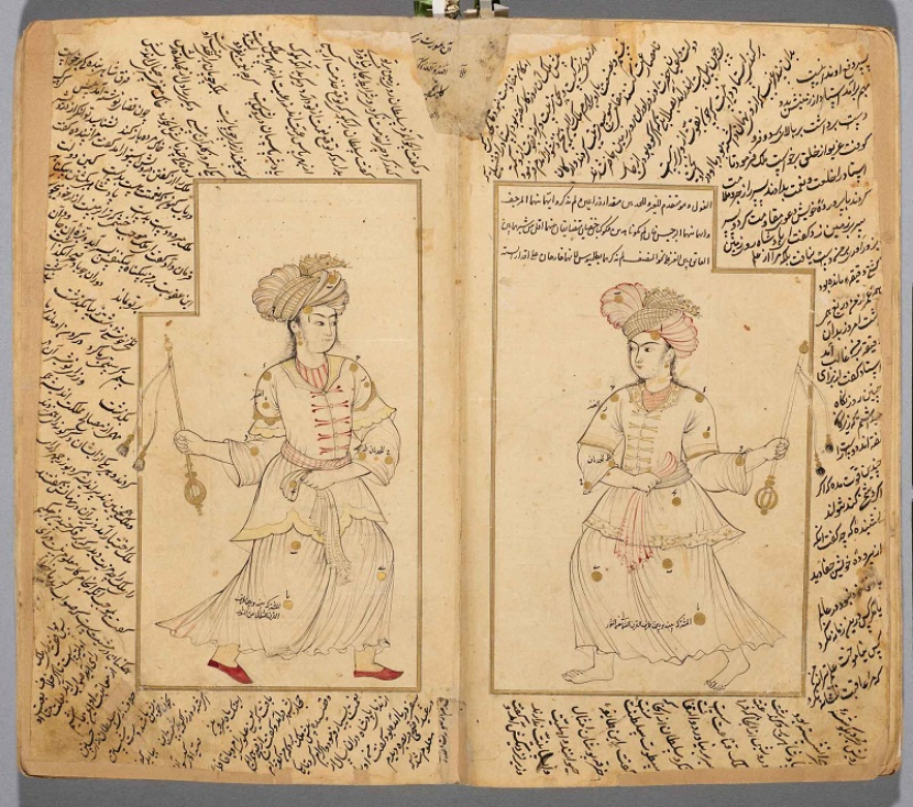 Ilustrasi dari buku peta bintang karya al-Sufi, Kitab Suwar al-Kawakib al-Thabita. (agakhanmuseum.org)
