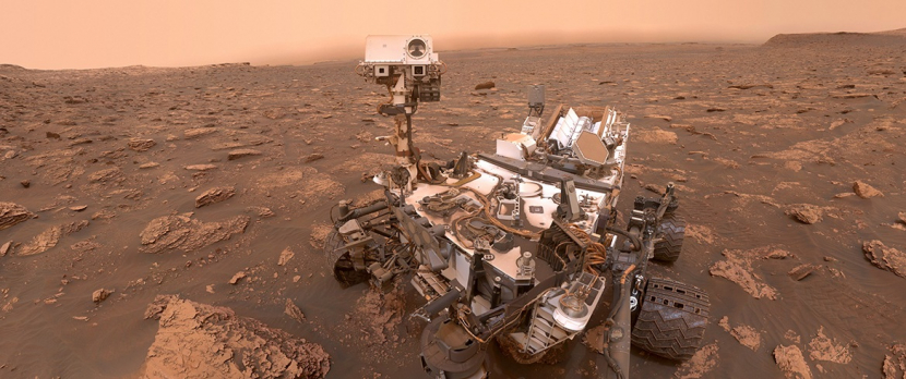 Robot Curiosity di Mars. Gambar: NASA 
