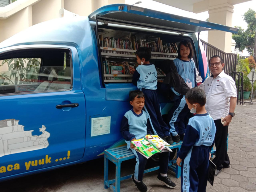 Perpustakaan Keliling Meningkatkan Minat Baca Siswa SDN Balirejo Yogyakarta