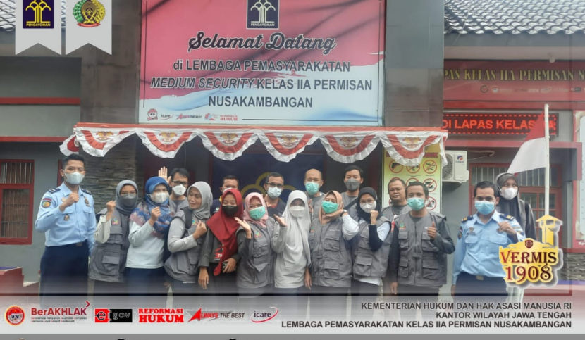 WBP Lapas Kelas IIA Permisan Mengikuti Kegiatan Skrining TB