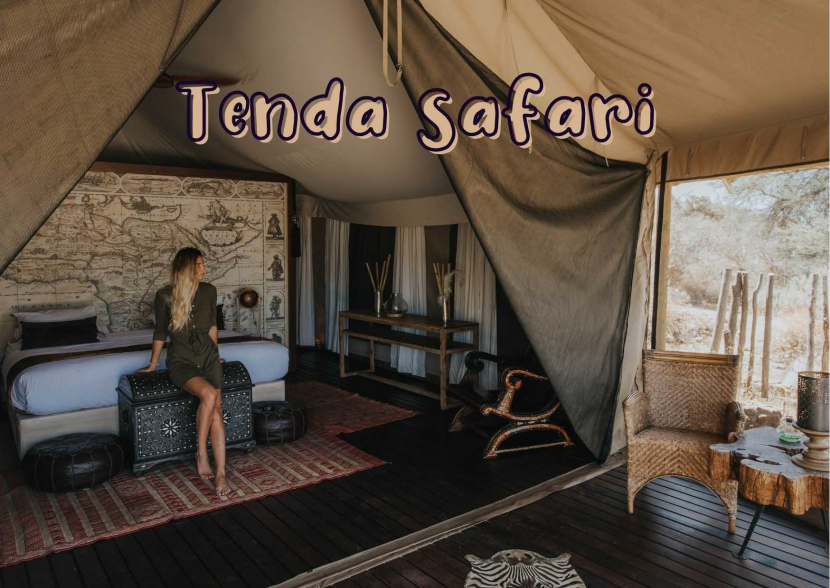 Tenda safari/ Foto: olahan pribadi dengan Canva