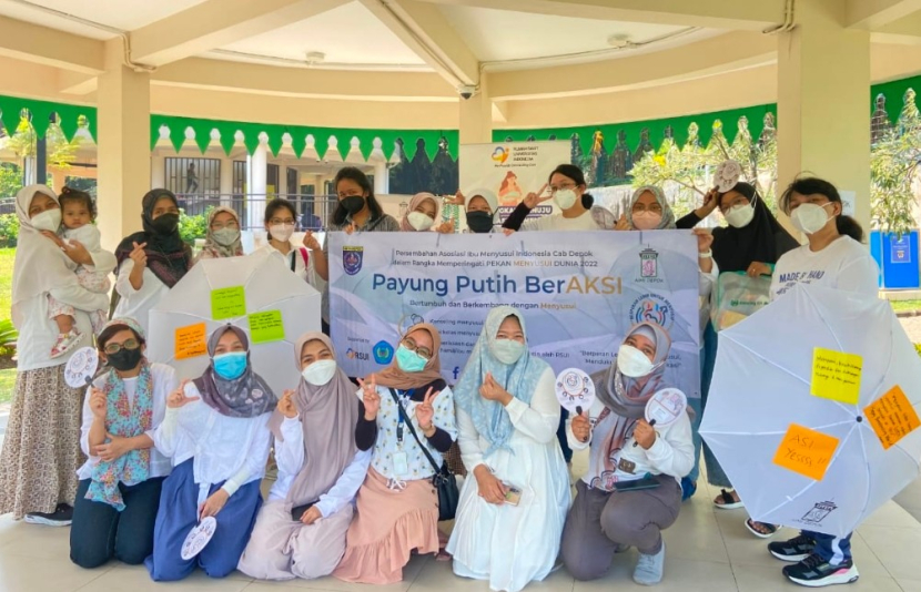 RSUI berkolaborasi bersama AIMI Depok menyelenggarakan konseling laktasi dan pemeriksaan nutrisi gratis bagi ibu hamil/ibu menyusui/calon pengantin untuk masyarakat Depok dan sekitarnya, berlangsung di Alun-Alun Kota Depok, Jalan Boulevard Grand Depok City, Kec. Cilodong, Kota Depok pada Ahad 7 Agustus 2022 mulai pukul 07.00-10.00 WIB. 