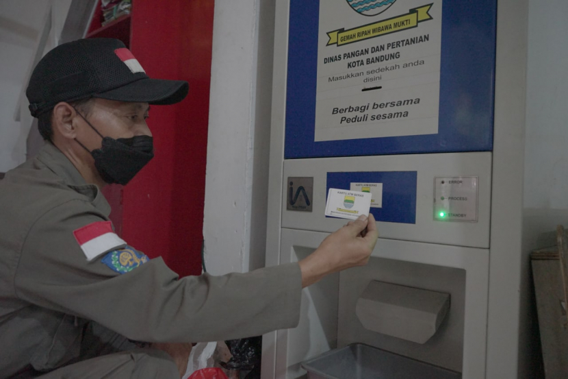 Ilustrasi ATM beras/Humas Pemkot Bandung
