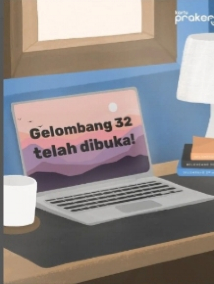 Pendaftaran Kartu Prakerja Gelombang 31 sudah dibuka untuk WNI berusia di atas 18 tahun.  Foto : IG prakerja.go.id