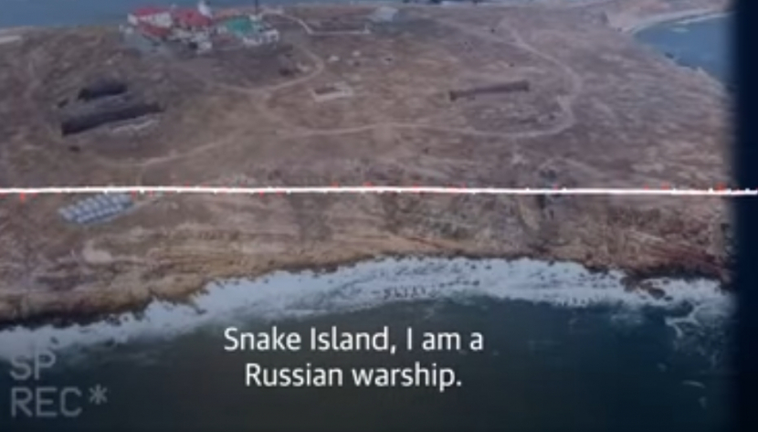 Pulau Ular di wilayah Ukraina, kini dikuasai Rusia.