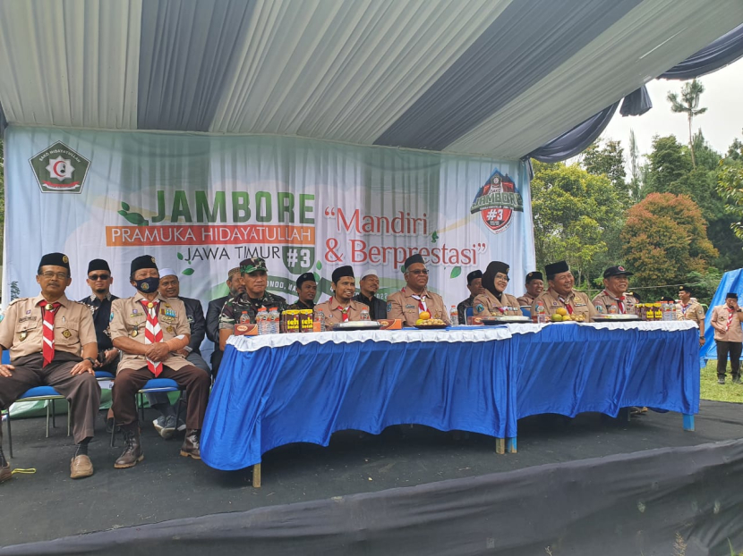 DPW Hidayatullah Jawa Timur menggelar Jambore Wilayah Pramuka Hidayatullah ke-3 di Coban Rondo, Kota Batu, Jawa Timur (Jatim), 4-6 Oktober 2022.