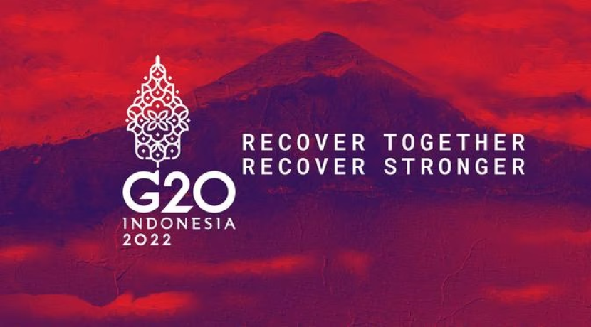 Logo G20. Ada makna mendalam dari logo G20 Indonesia 2022.