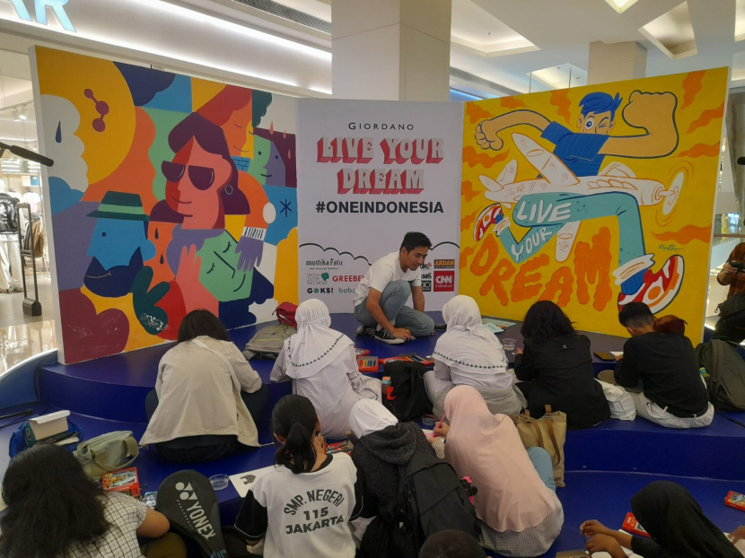 Lewat campaign #OneIndonesia:Live Your Dream, Giordano Indonesia mengusung pesan untuk mendorong generasi muda agar berani bermimpi dan mewujudkannya. (foto: giardona indonesia)