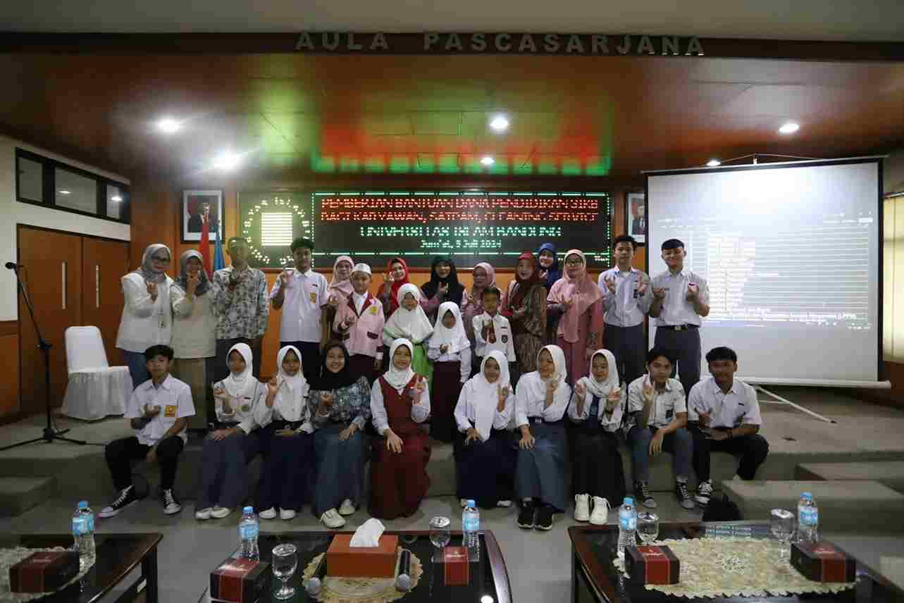 120 Anak Karyawan Unisba, Mendapat Bantuan Dana Pendidikan Dari 3iKB
