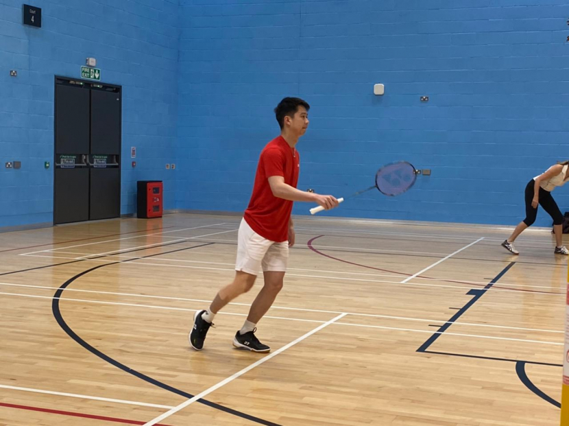 Para pemain Indonesia sudah mulai menggelar latihan sebelum bertanding di All England 2022.