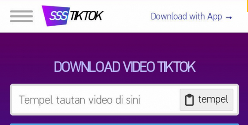 SssTiktok menawarkan fitur untuk mendownload video TikTok tanpa Watermark dengan cepat, aman, dan gratis. Foto: IST.