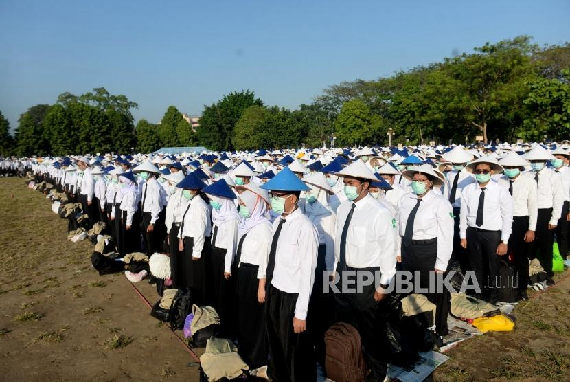 PTN membuka penerimaan mahasiswa baru jalur mandiri dengan nilai UTBK, tes tertulis, ataupun nilai raport. Ilustrasi. Foto : republika