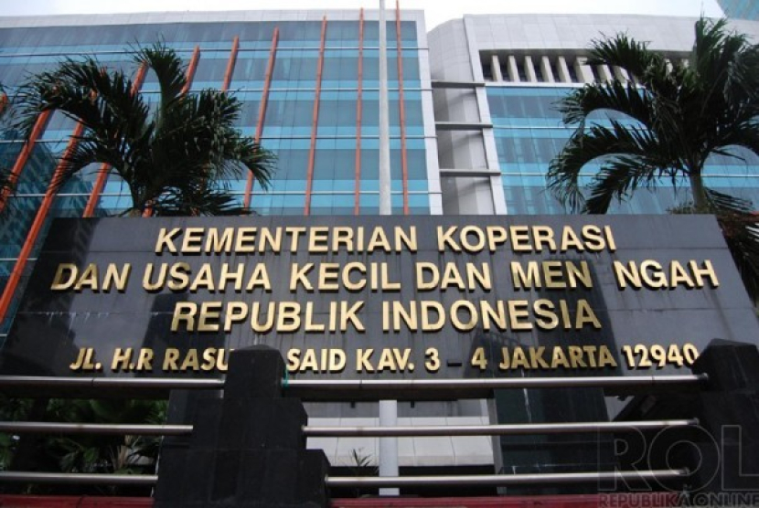 Kementerian Koperasi dan Usaha Kecil dan Menengah Republik Indonesia. (Foto: republika.co.id)