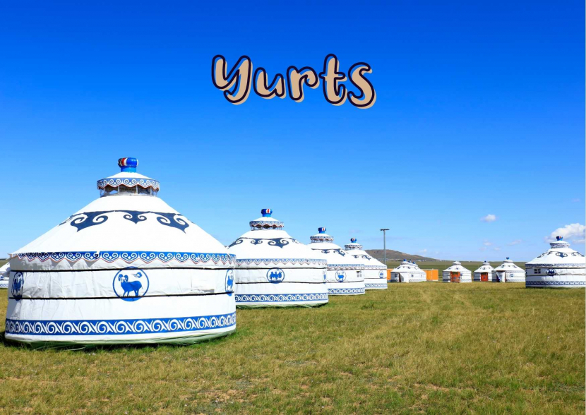 Yurts/ Foto: olahan pribadi dengan Canva