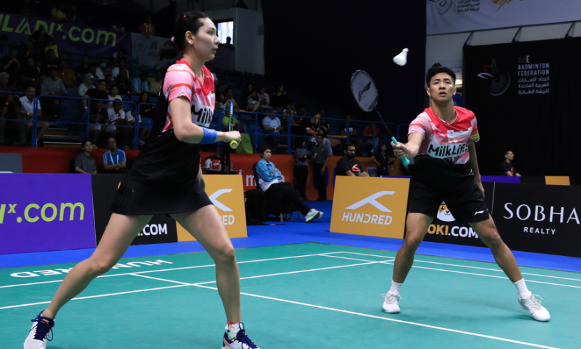 Pasangan PB Djarum, Dejan Ferdinansyah/Gloria Emmanuelle Widjaja lolos ke babak semifinal Kejuaraan Asia 2023.