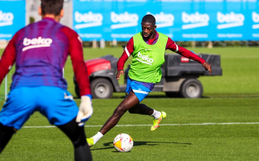 Ousmane Dembele (Twitter/@FCBarcelona)